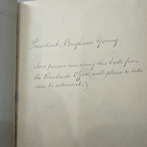 Brigham young personally owned - brigham,